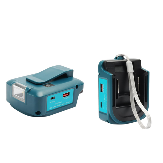 Makita 18V LXT USB Charger ADP05 + 2 × 5.0Ah Battery Pack — BDAL-LYA Bundle
