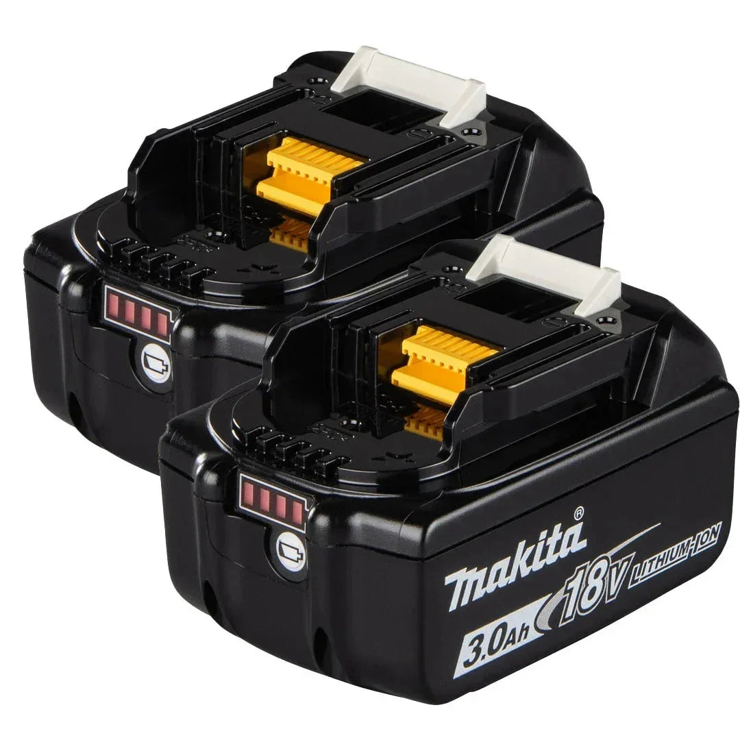 Makita BL1830B 18V LXT 3.0Ah Lithium-Ion Battery Pack – Twin Set (2pcs)