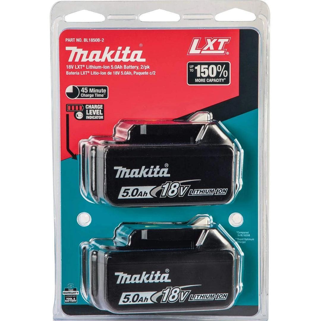 Makita 18V LXT DTD153RTJ Brushless Impact Driver Kit – 2× Batteries, Rapid Charger & Makpac Carry Case