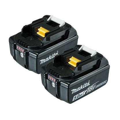 Makita BL1850B 18V 5.0Ah LXT Lithium-Ion Power Tool Batteries – 2 Pack