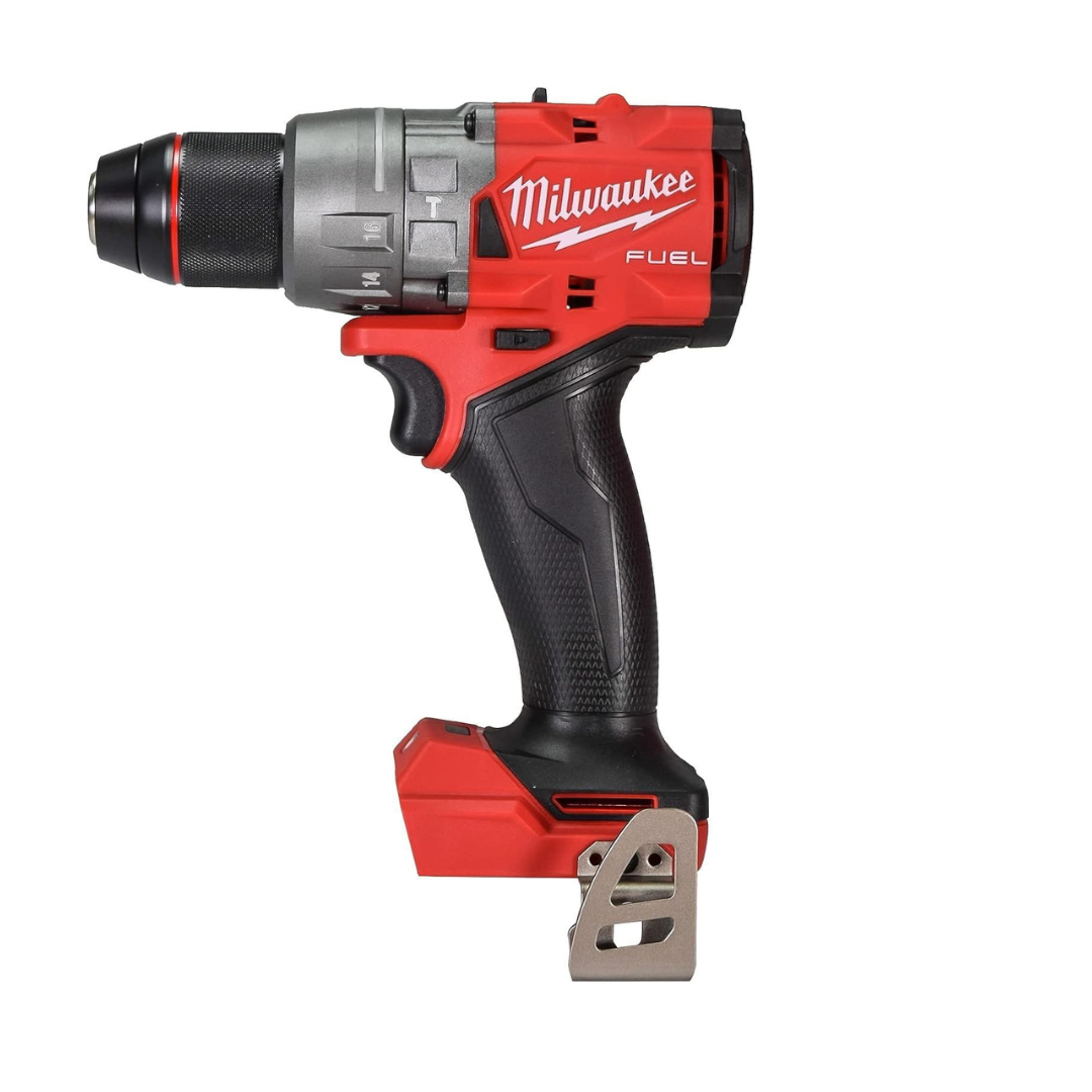 Milwaukee M18 FUEL 18V Cordless Twin Pack – Combi Hammer Drill & Impact Driver with 2×5.0Ah Batteries, Charger & Carry Case