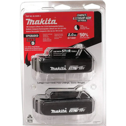 Makita BL1820B 18V LXT 2.0Ah Compact Lithium-Ion Battery